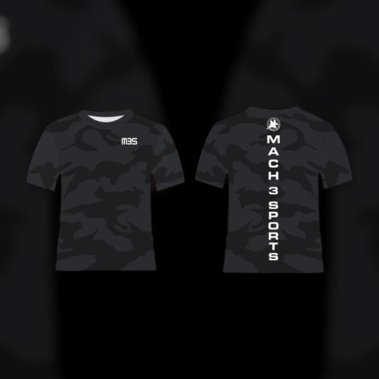 Casual Tee Blackout Camo