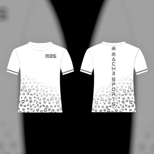 Casual Tee White Cheetah