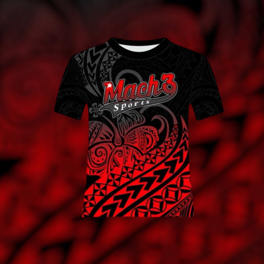 Black & Red Tribal Jersey